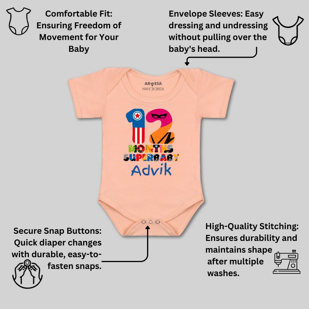 Arvesa 12 Month Baby Boy & Girl Dress