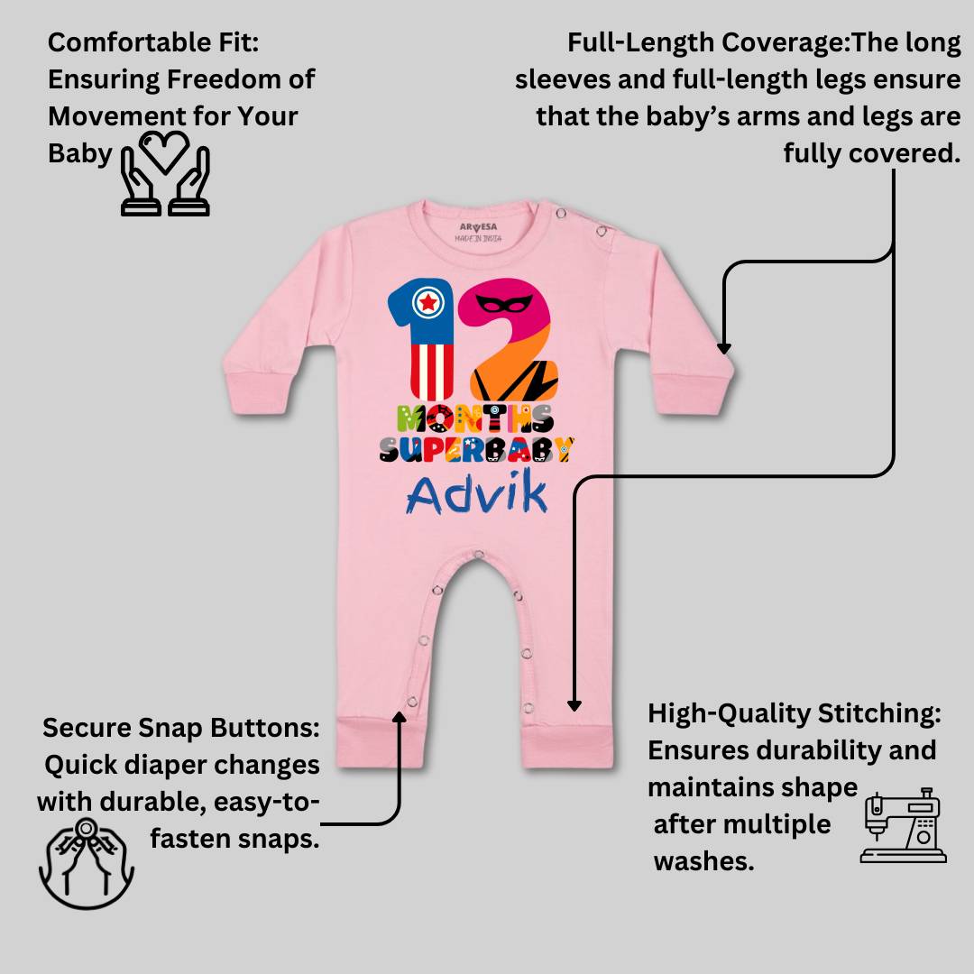 Arvesa 12 Month Baby Boy & Girl Dress