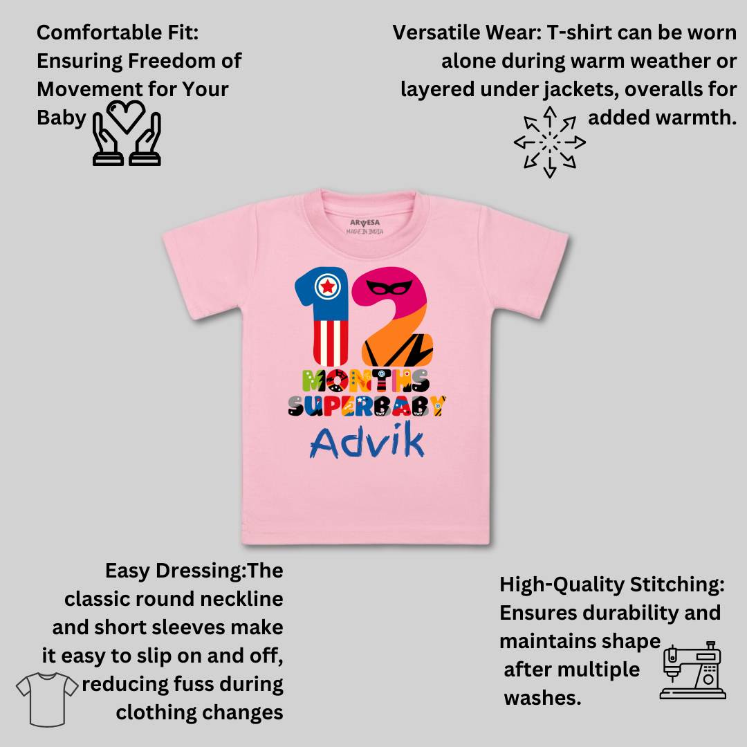 Arvesa 12 Month Baby Boy & Girl Dress