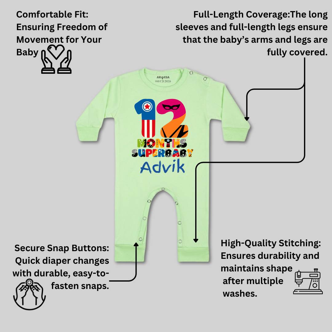 Arvesa 12 Month Baby Boy & Girl Dress