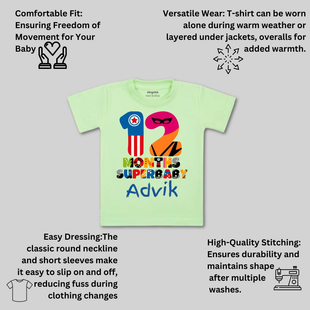 Arvesa 12 Month Baby Boy & Girl Dress