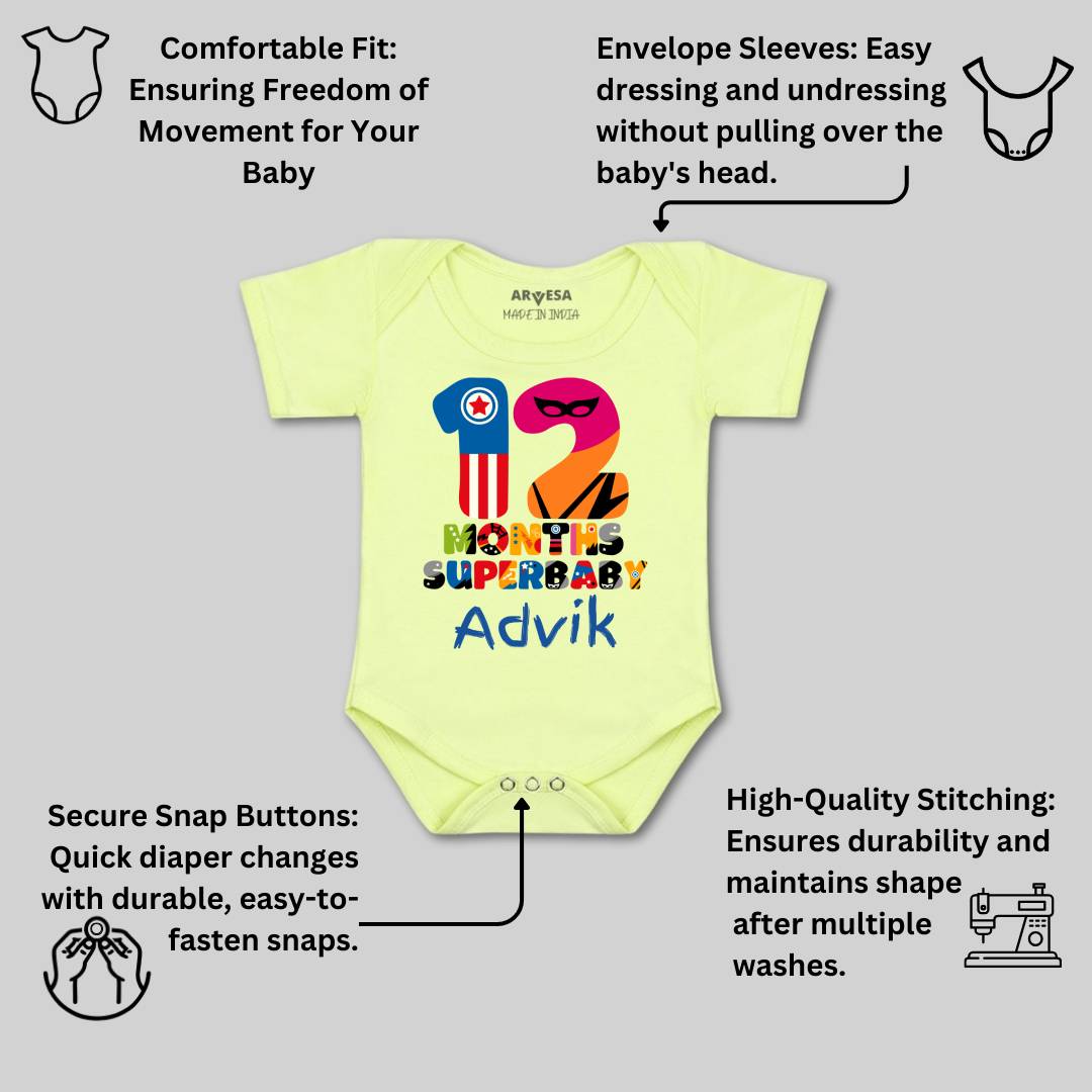 Arvesa 12 Month Baby Boy & Girl Dress
