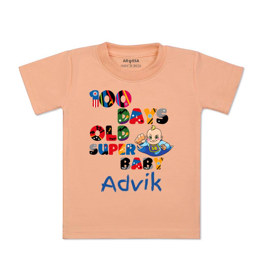 Arvesa 100 Days Birthday Baby Boy & Girl Dress