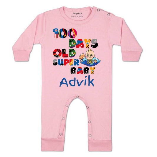 Arvesa 100 Days Birthday Baby Boy & Girl Dress
