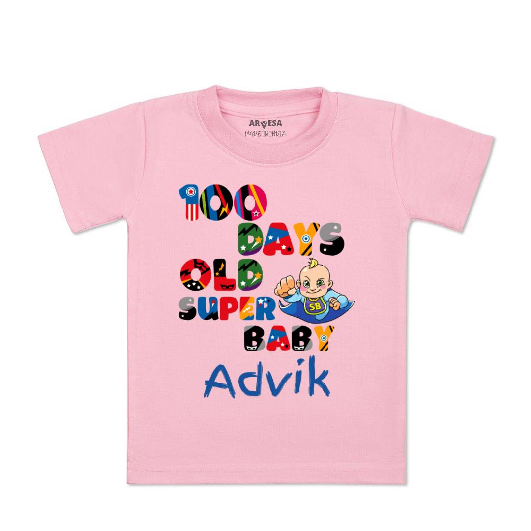 Arvesa 100 Days Birthday Baby Boy & Girl Dress