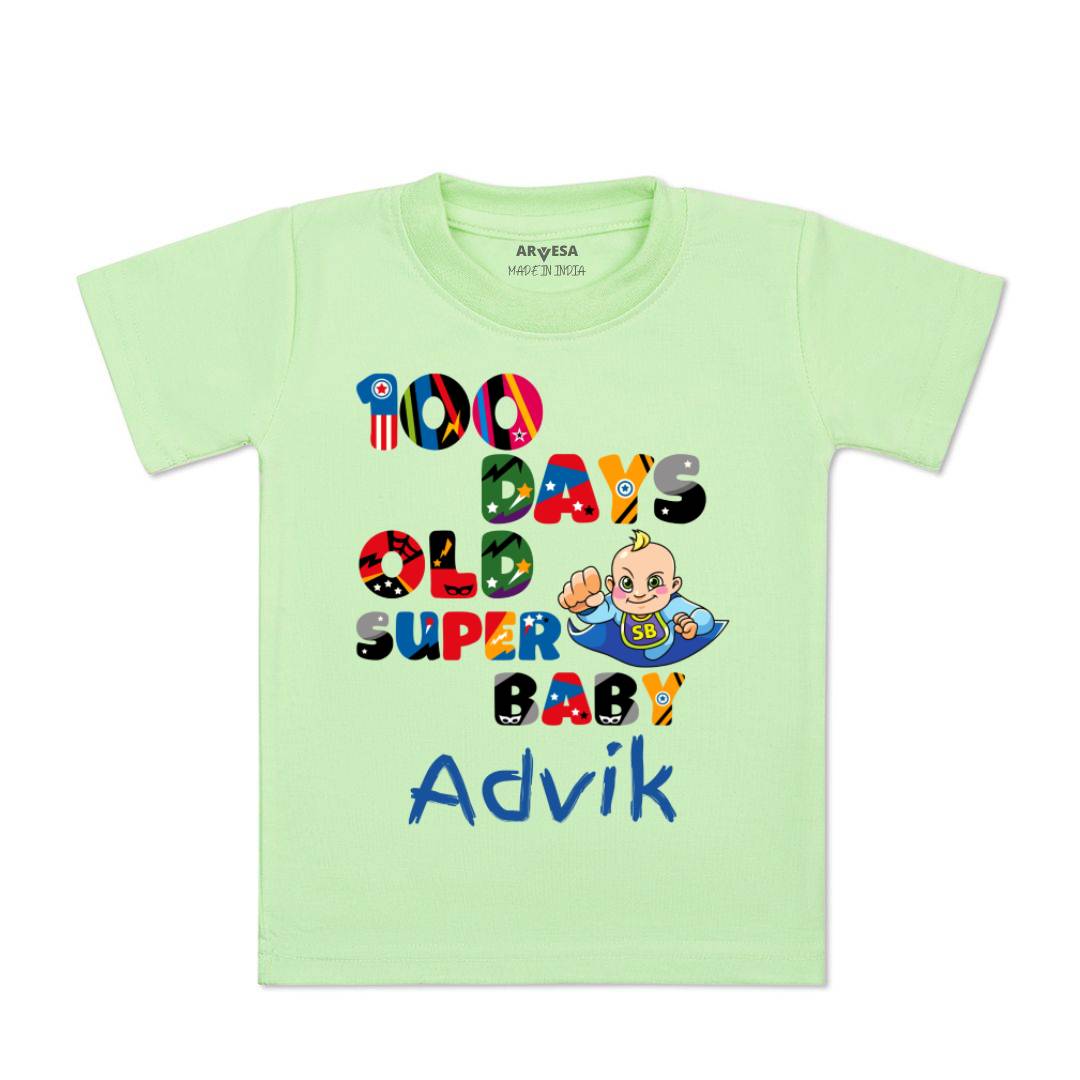 Arvesa 100 Days Birthday Baby Boy & Girl Dress