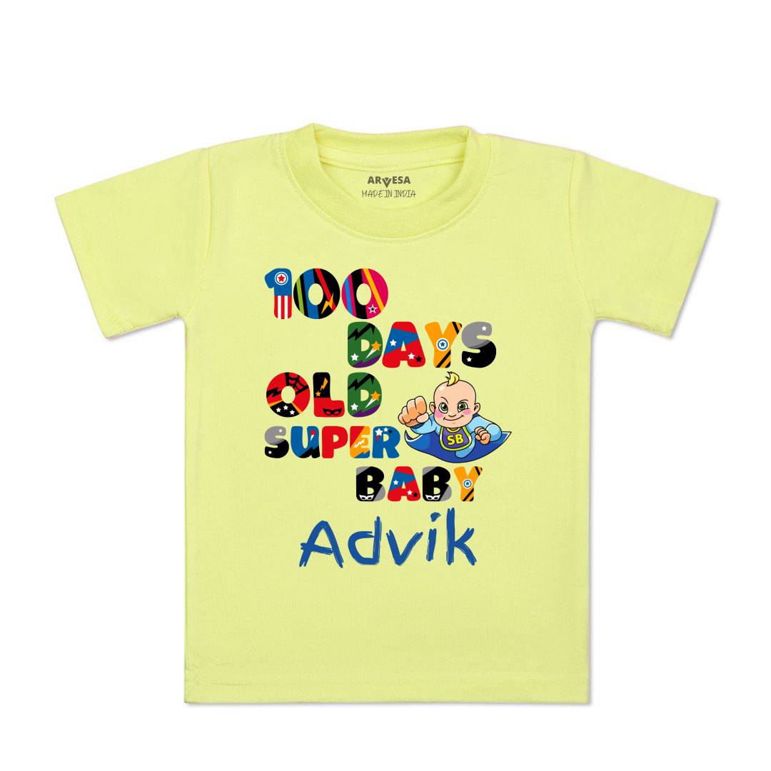 Arvesa 100 Days Birthday Baby Boy & Girl Dress