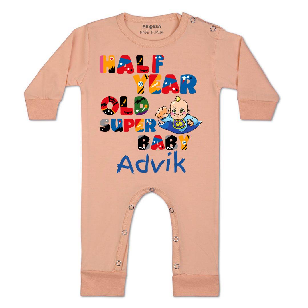 Arvesa Half Birthday Baby Boy & Girl Dress