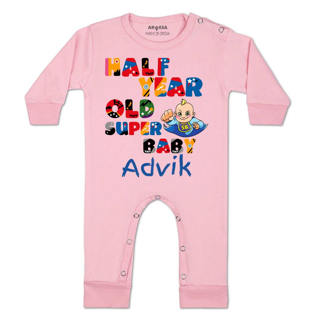 Arvesa Half Birthday Baby Boy & Girl Dress