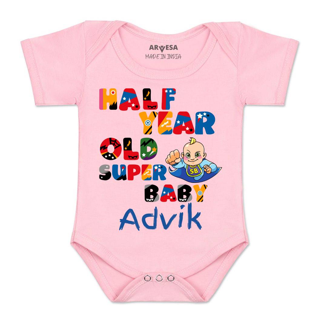 Arvesa Half Birthday Baby Boy & Girl Dress