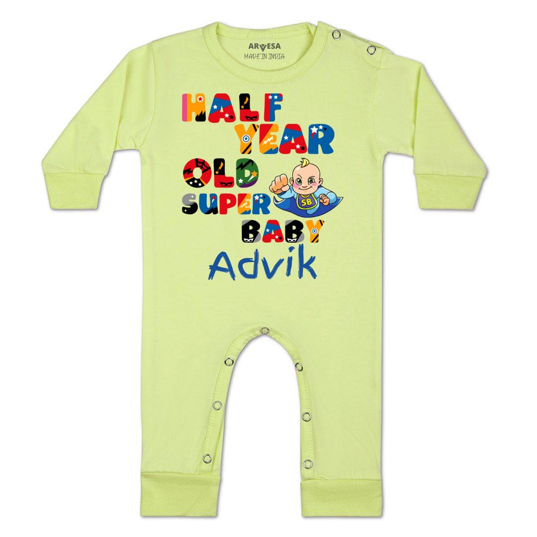 Arvesa Half Birthday Baby Boy & Girl Dress