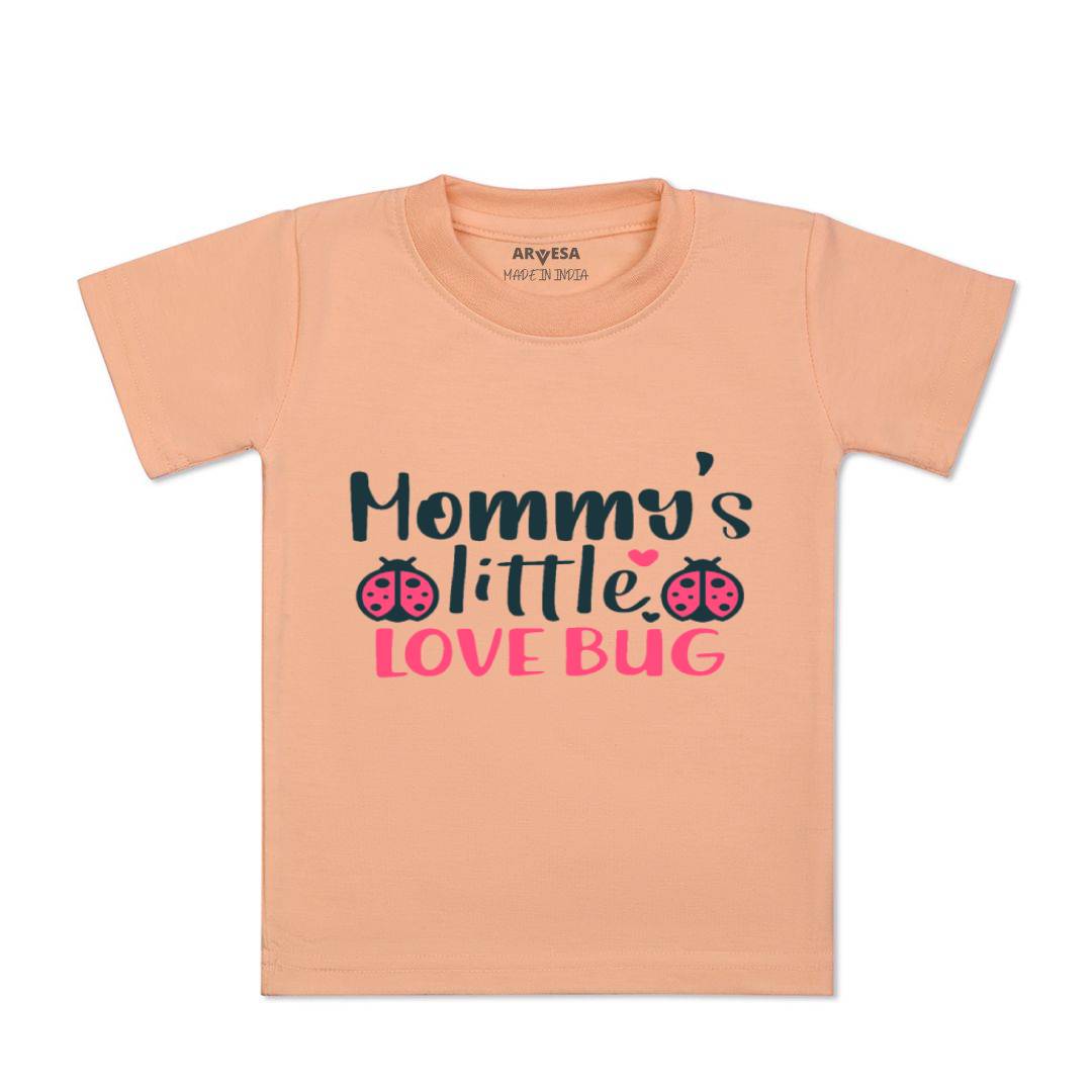 Arvesa Mommy Little Love Bug Design-403 White 0-3 Months Jumpsuit for Baby Boy & Girl dress .