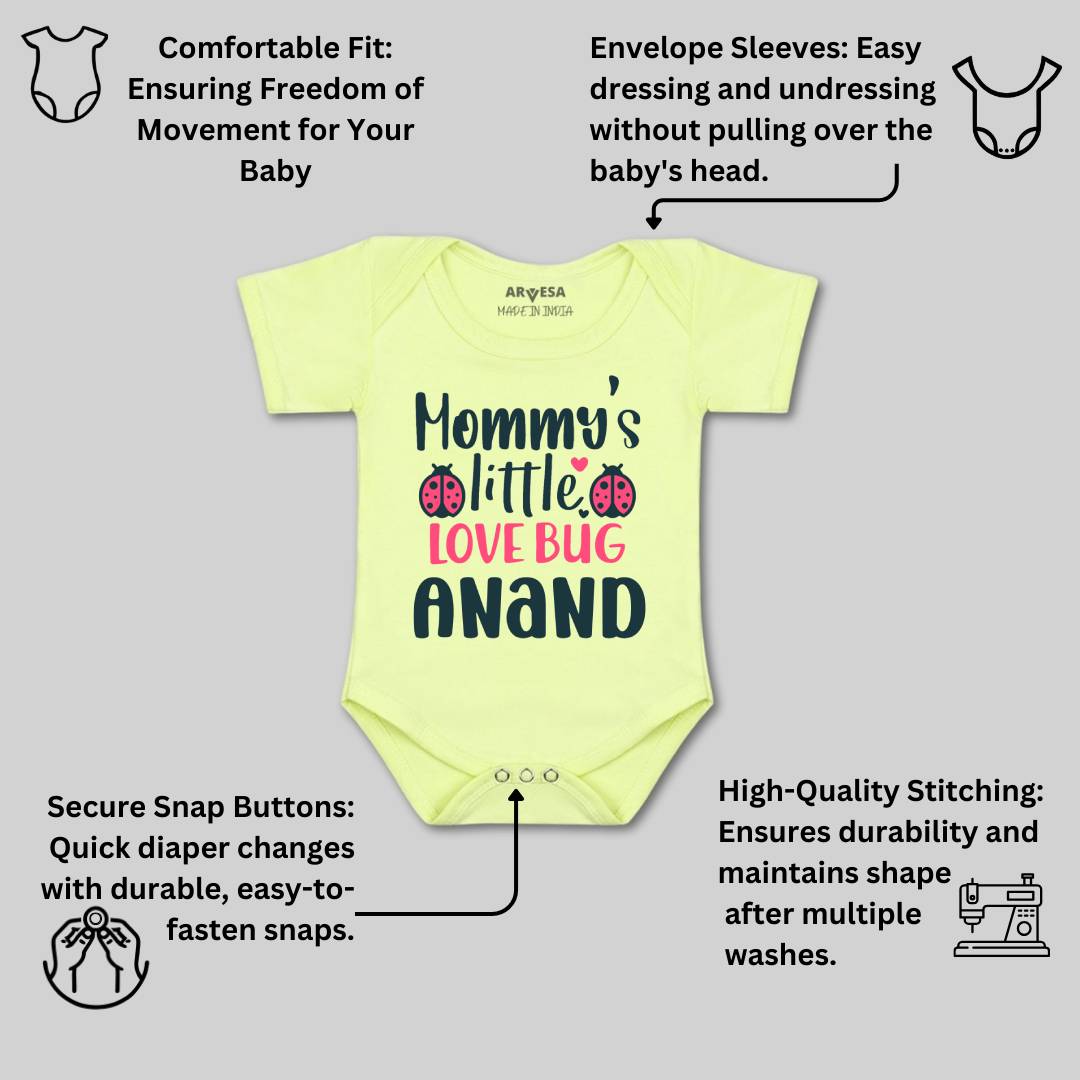 Arvesa Mommy Little Love Bug Baby Boy & Girl Dress