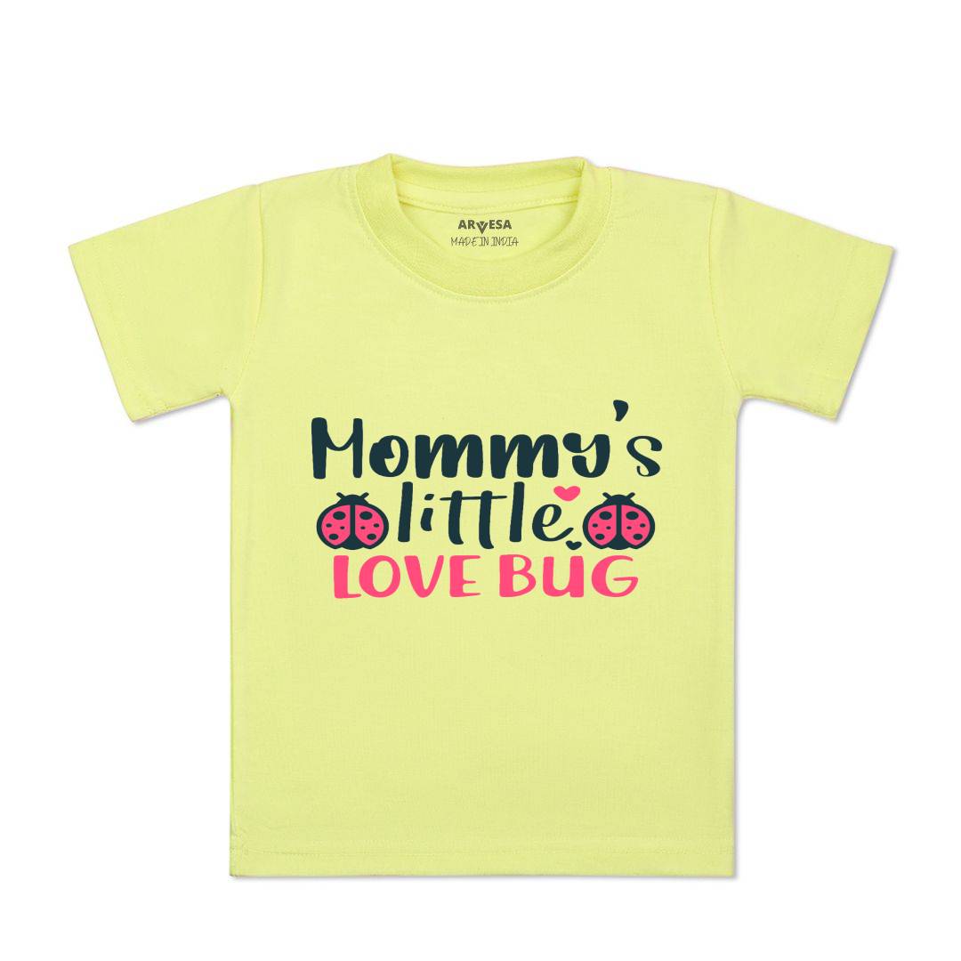 Arvesa Mommy Little Love Bug Design-403 White 0-3 Months Jumpsuit for Baby Boy & Girl dress .