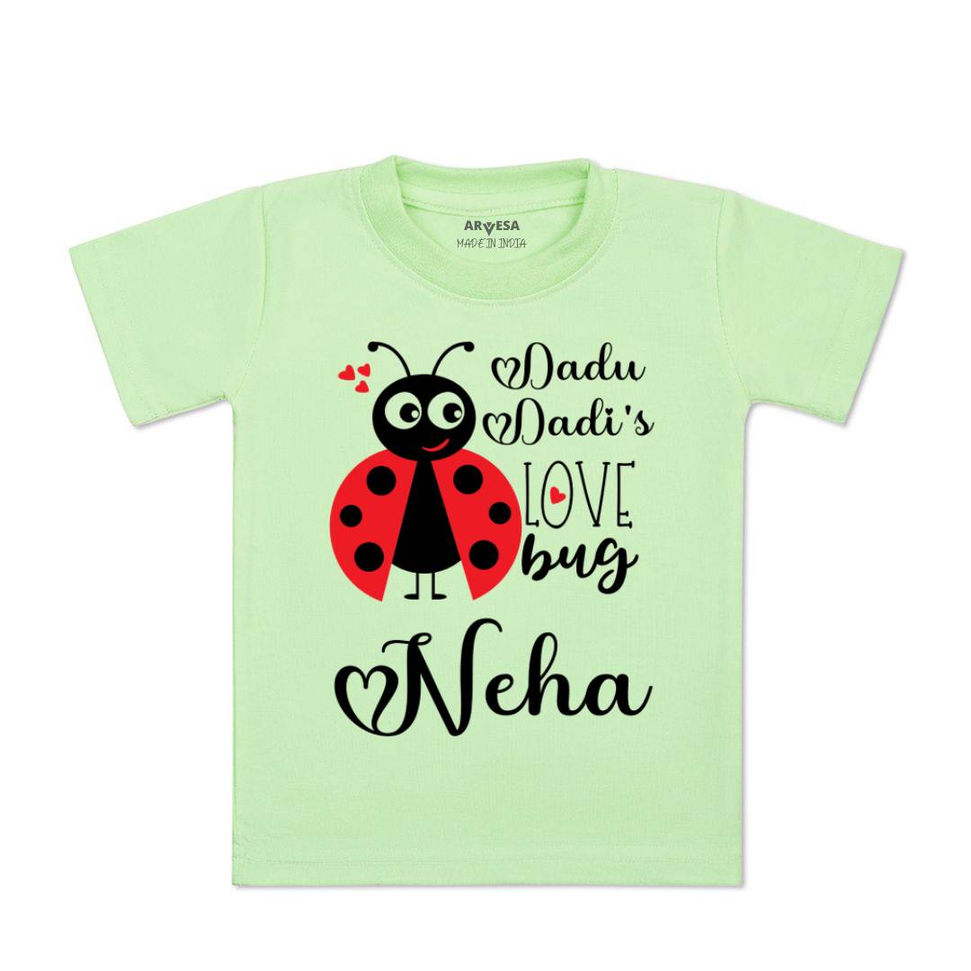 Arvesa Dadu Dadi Love Bug Baby Boy & Girl Dress