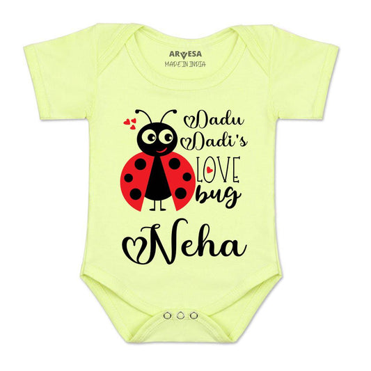 Arvesa Dadu Dadi Love Bug Baby Boy & Girl Dress