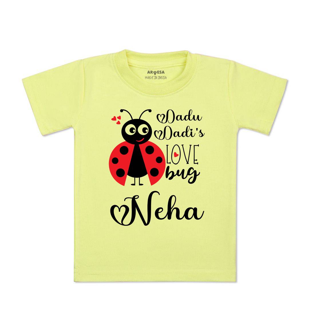 Arvesa Dadu Dadi Love Bug Baby Boy & Girl Dress