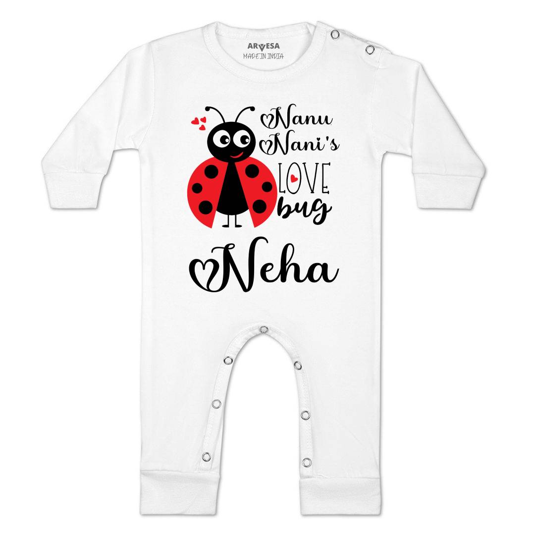 Arvesa Nanu Nani Love Bug Baby Boy & Girl Dress