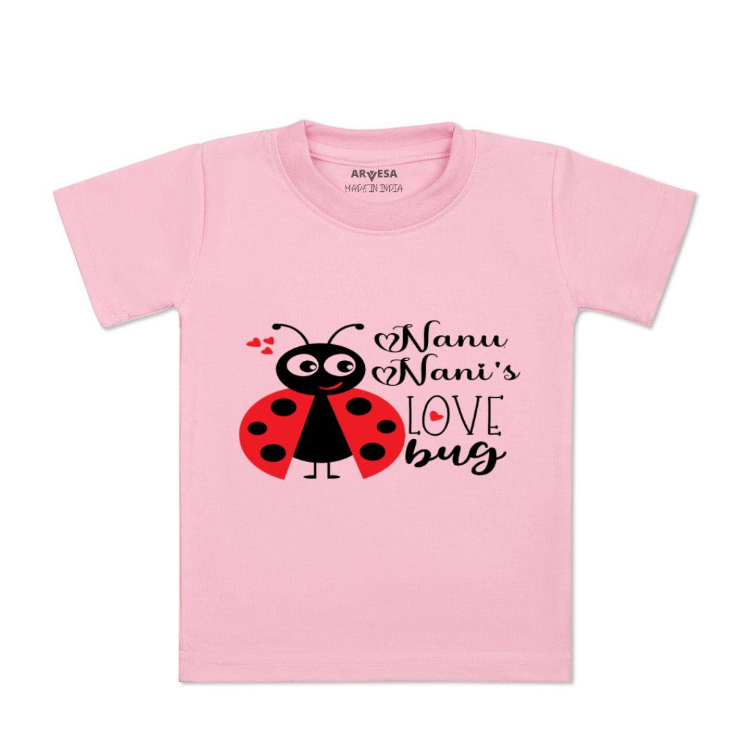 Arvesa Nanu Nani Love Bug Design-412 White 0-3 Months Jumpsuit for Baby Boy & Girl dress .