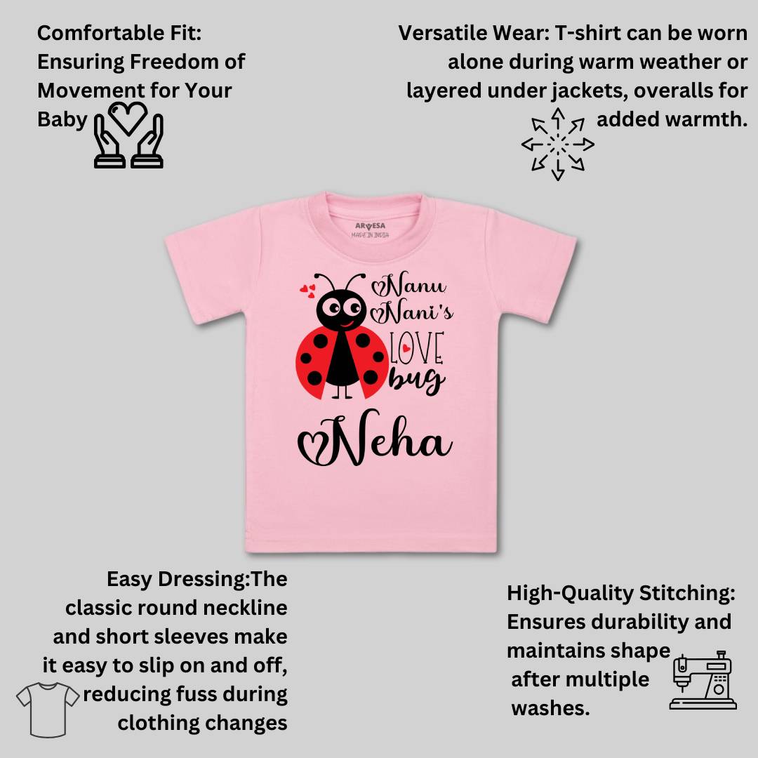 Arvesa Nanu Nani Love Bug Baby Boy & Girl Dress