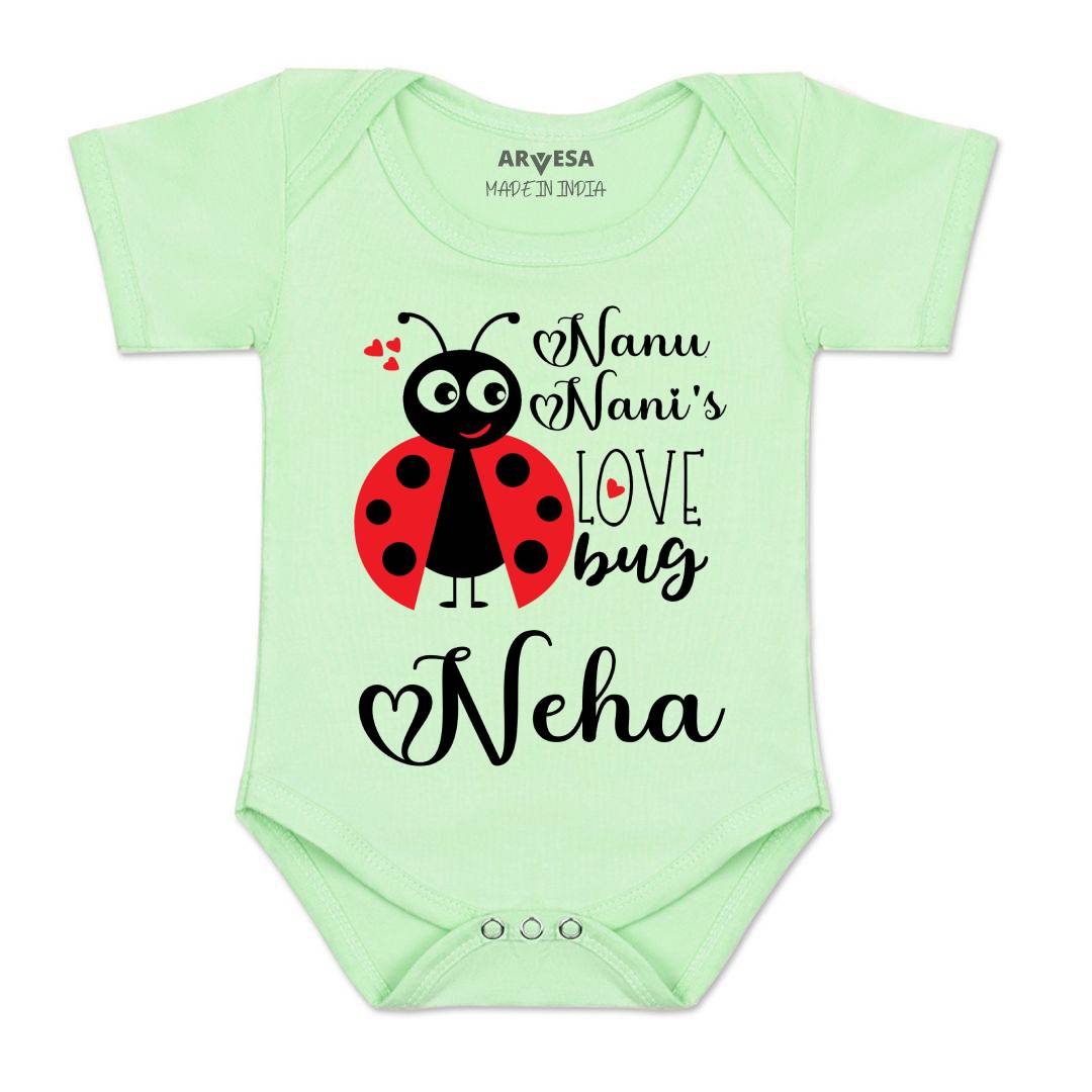 Arvesa Nanu Nani Love Bug Baby Boy & Girl Dress