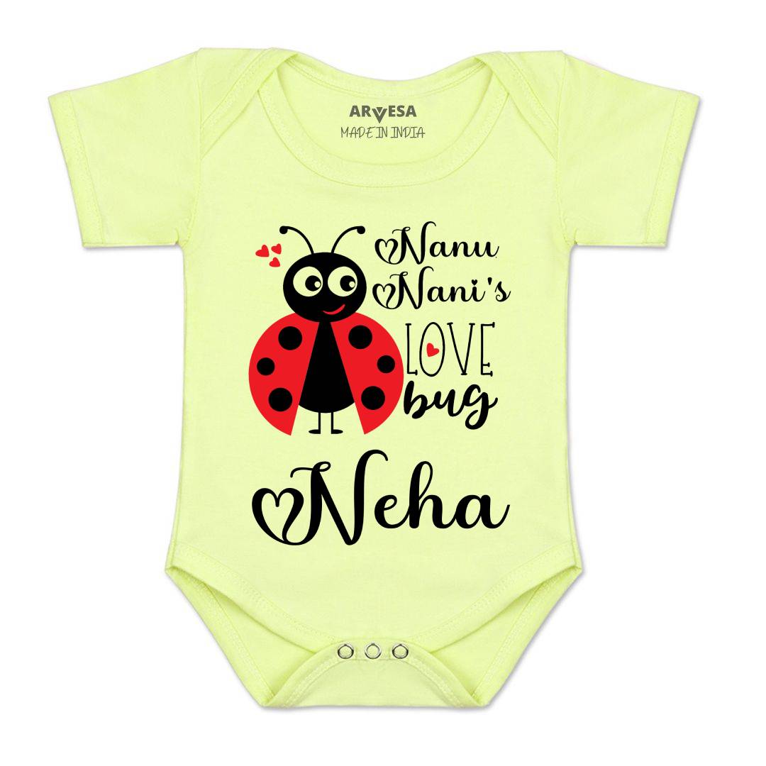 Arvesa Nanu Nani Love Bug Baby Boy & Girl Dress