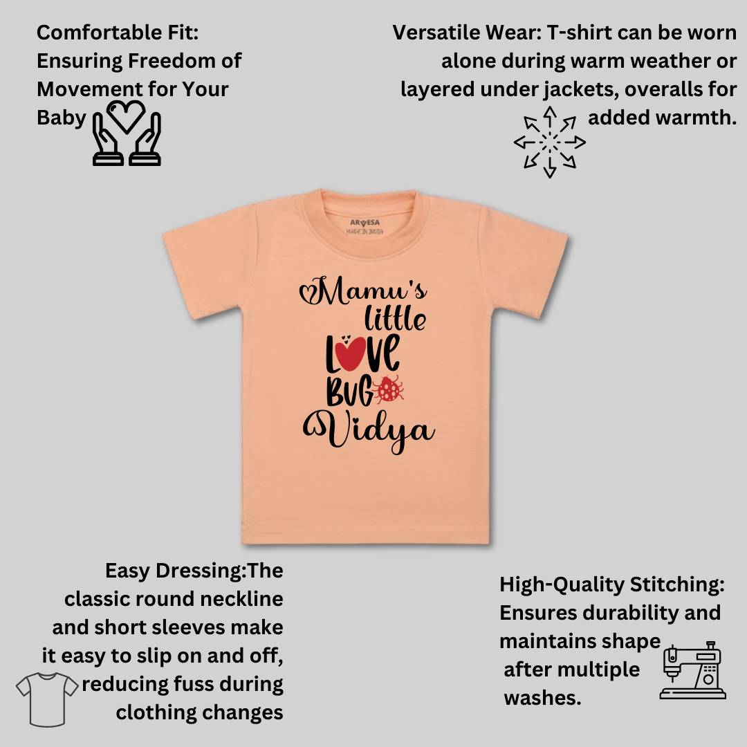 Arvesa Mamu Love Bug Baby Boy & Girl Dress