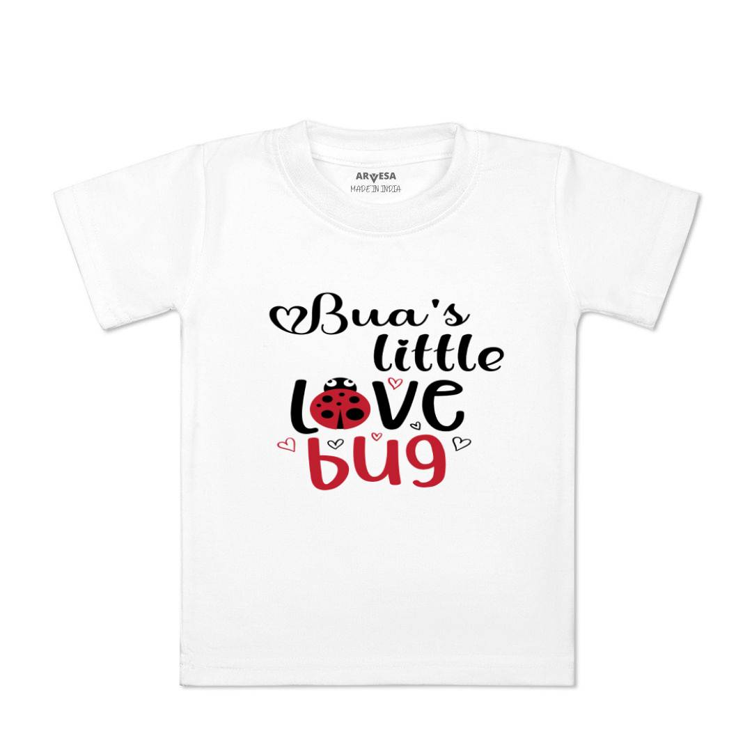Arvesa Bua Little Love Bug Design-415 White 0-3 Months Jumpsuit for Baby Boy & Girl dress .