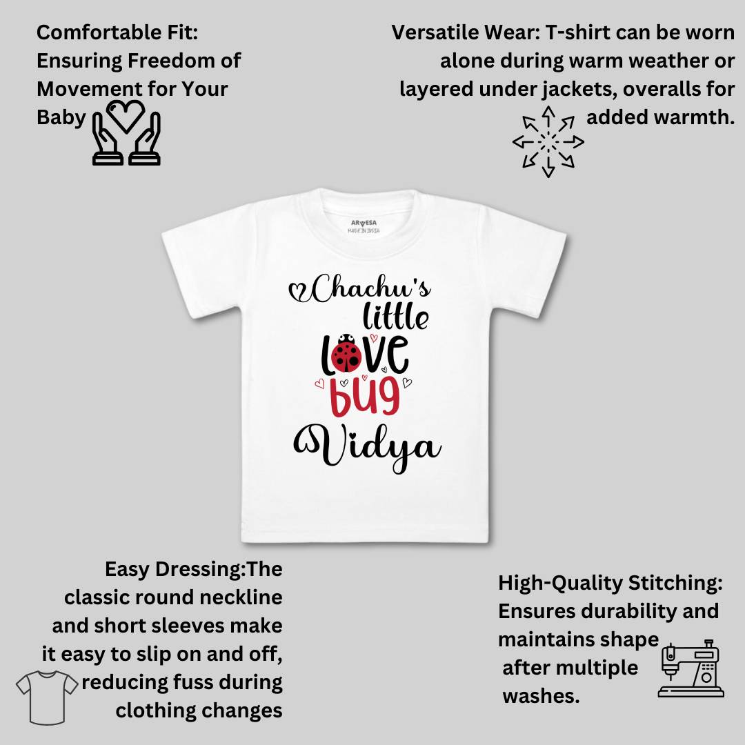 Arvesa chachu Love Bug Baby Boy & Girl Dress