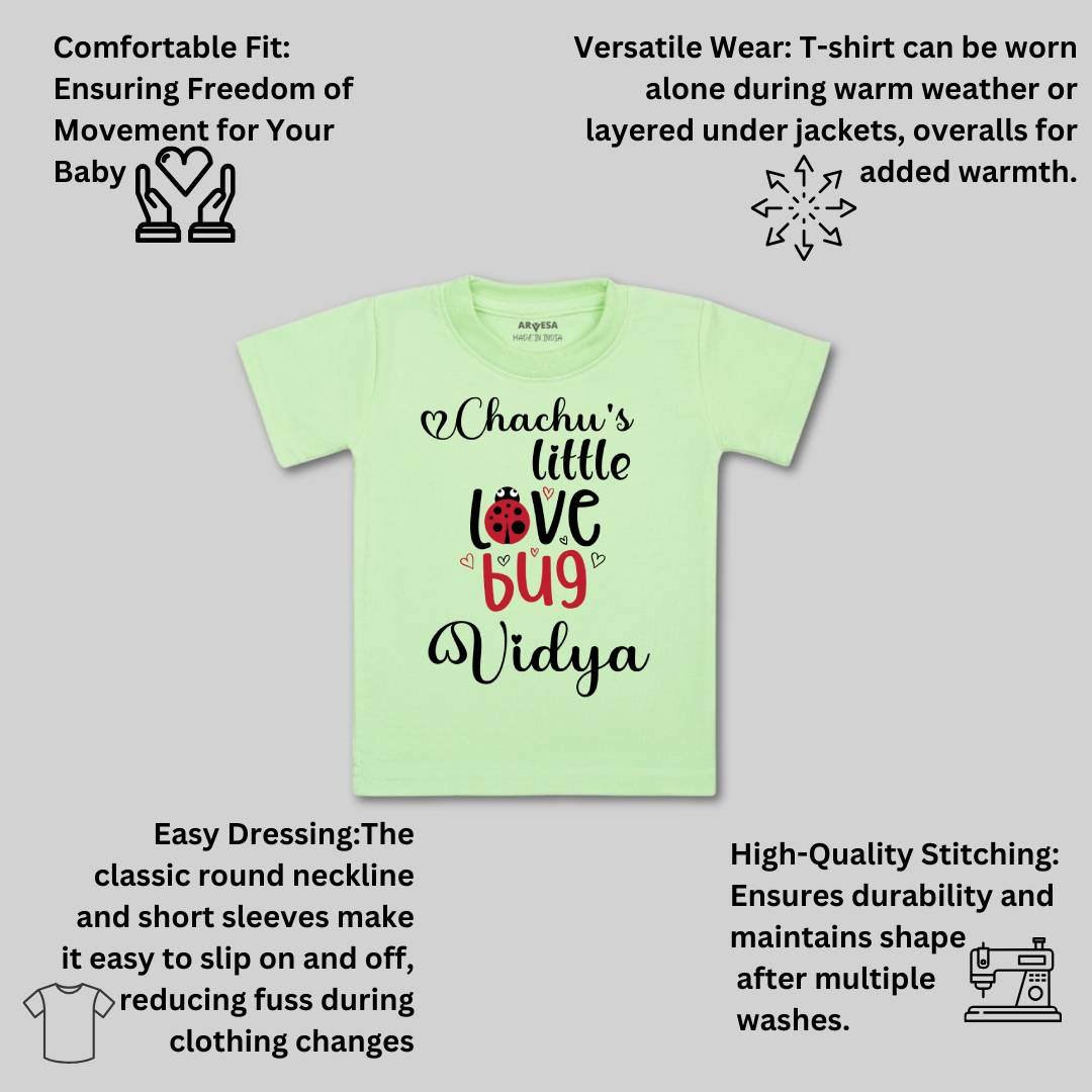 Arvesa chachu Love Bug Baby Boy & Girl Dress