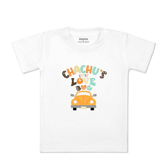 Arvesa Chachu Little Love Bug Design-421 White 0-3 Months Jumpsuit for Baby Boy & Girl dress .