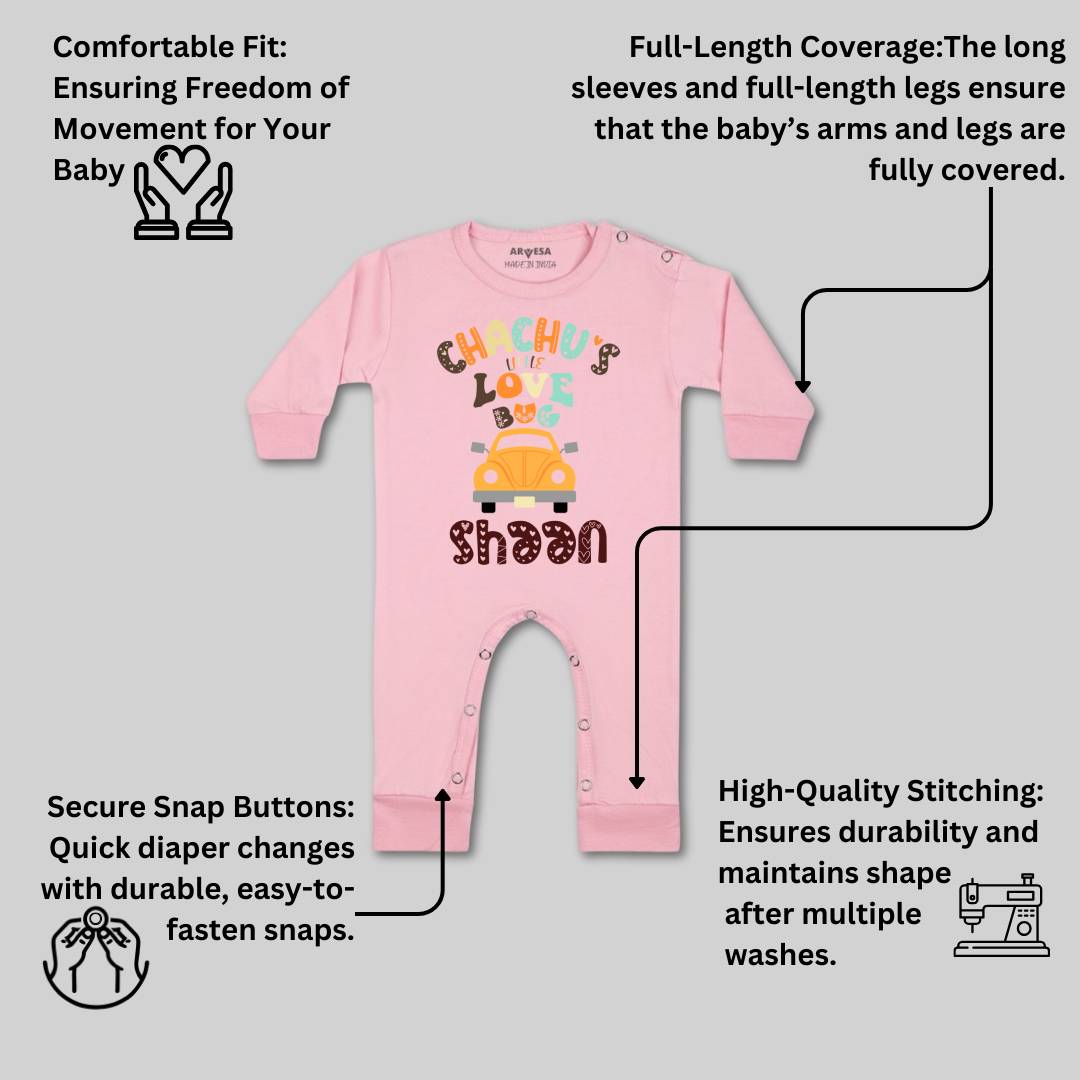 Arvesa Chachu Little Love Bug Baby Boy & Girl Dress