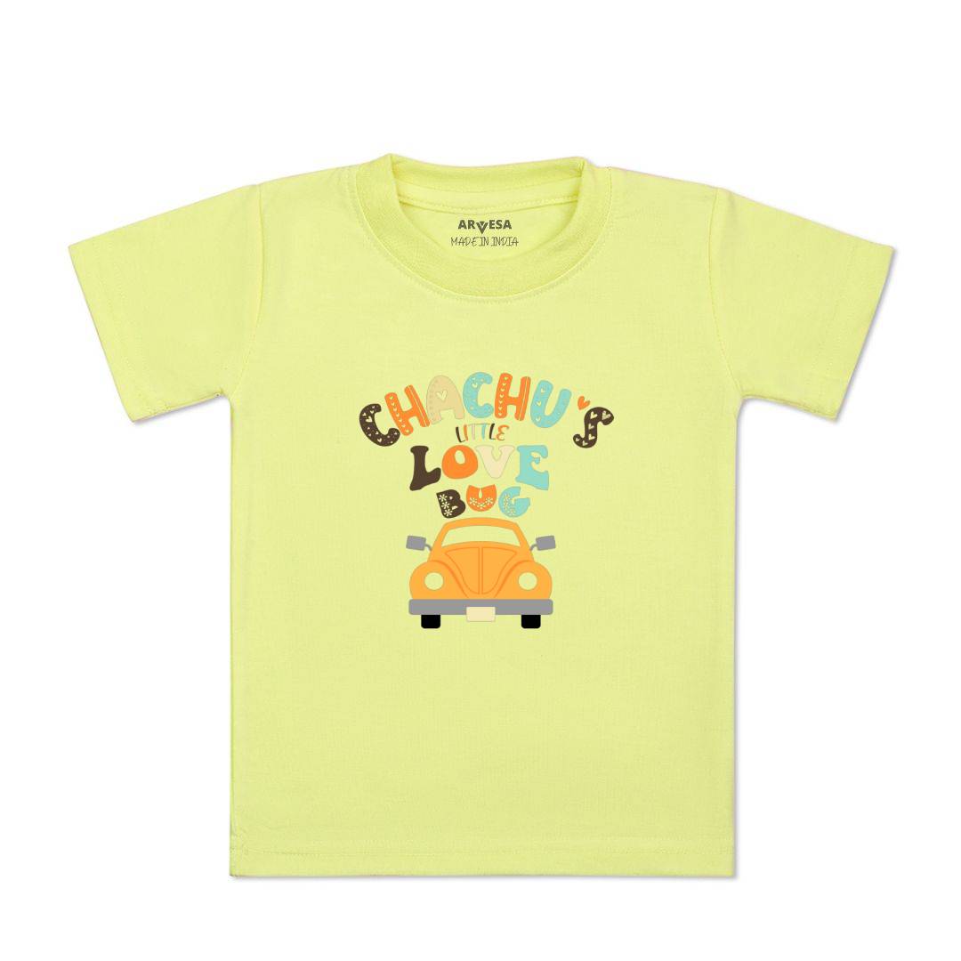 Arvesa Chachu Little Love Bug Design-421 White 0-3 Months Jumpsuit for Baby Boy & Girl dress .