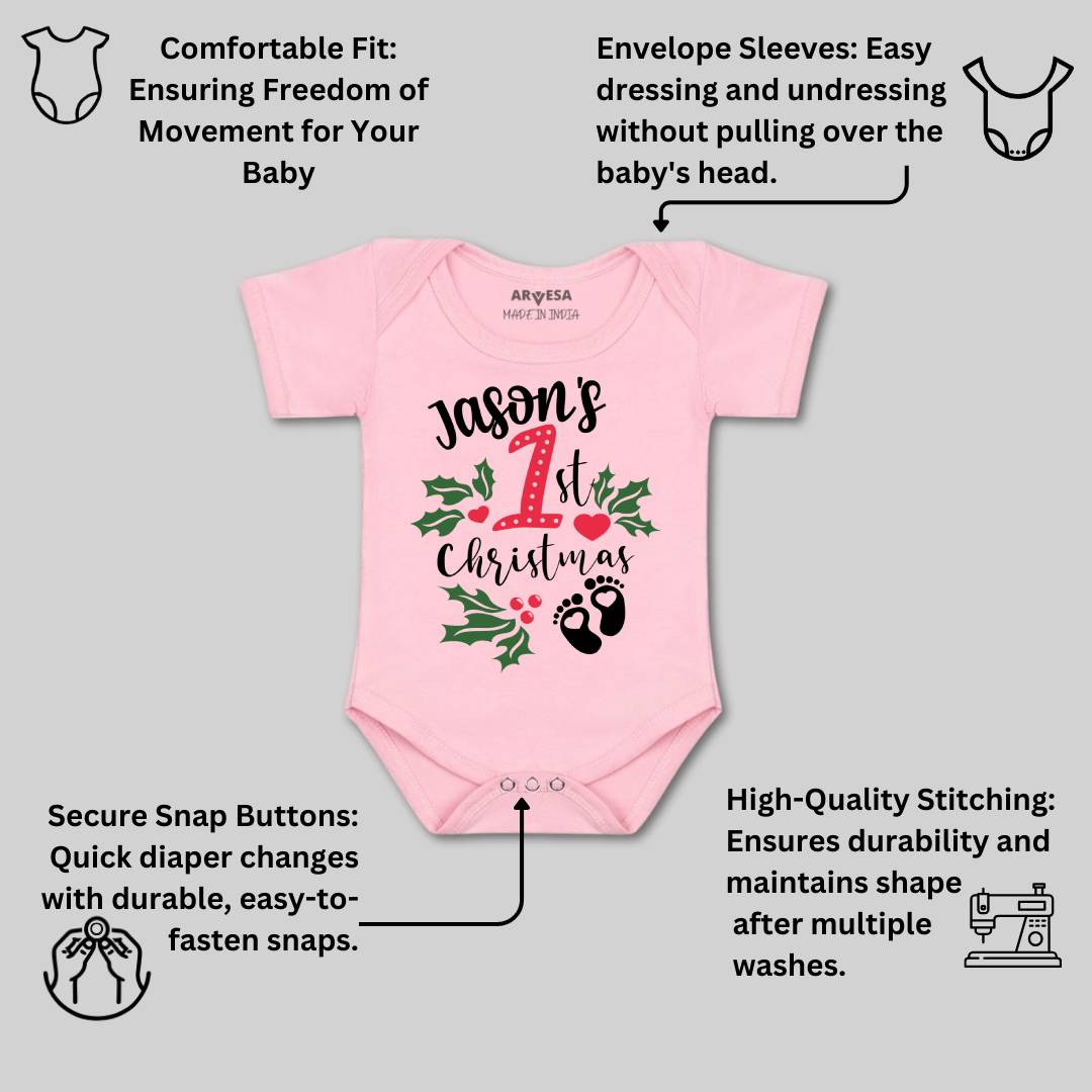 Arvesa My First Christmas  Baby Boy & Girl Dress