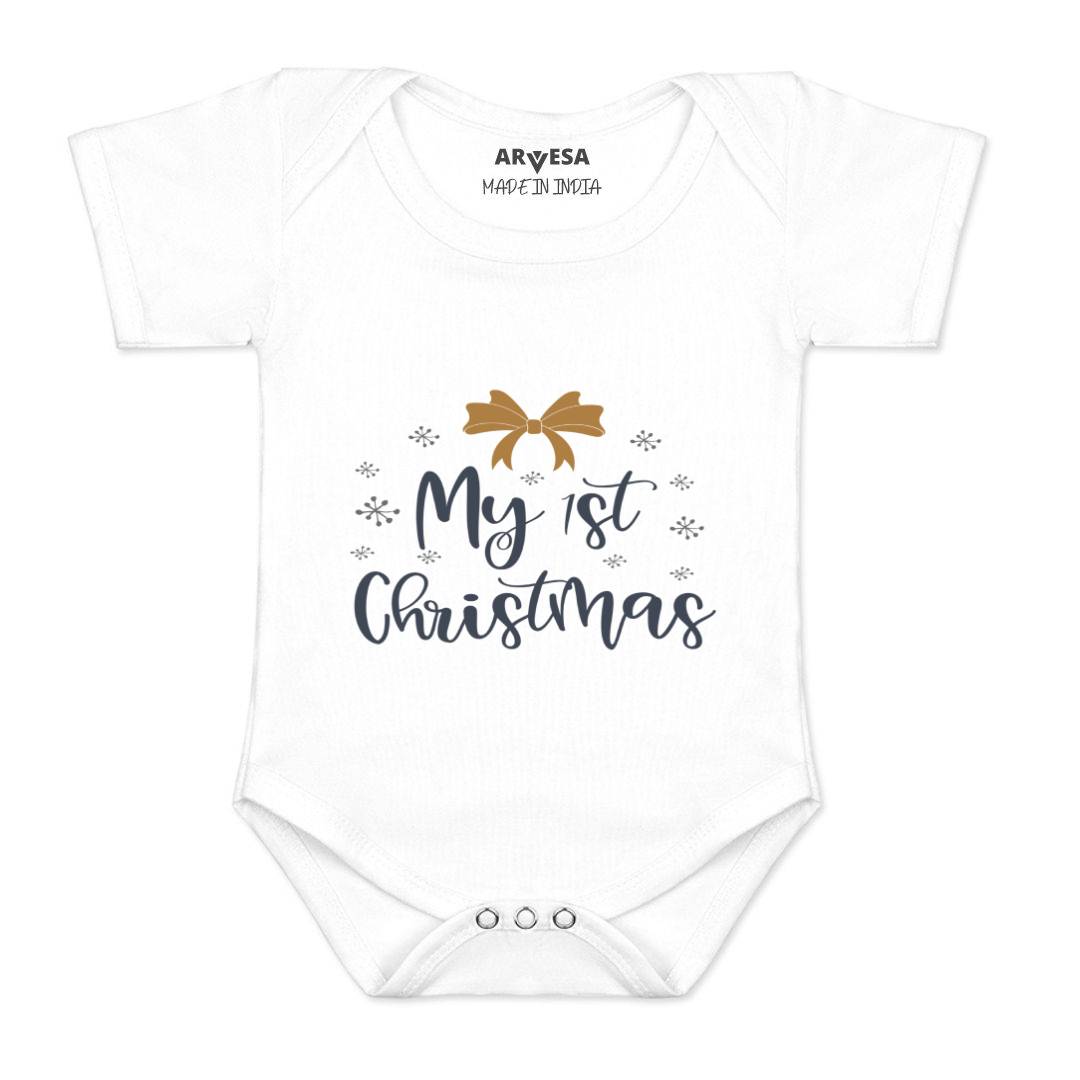 Arvesa Design-448 Christmas My First Baby Boy and Baby Girl Dress .