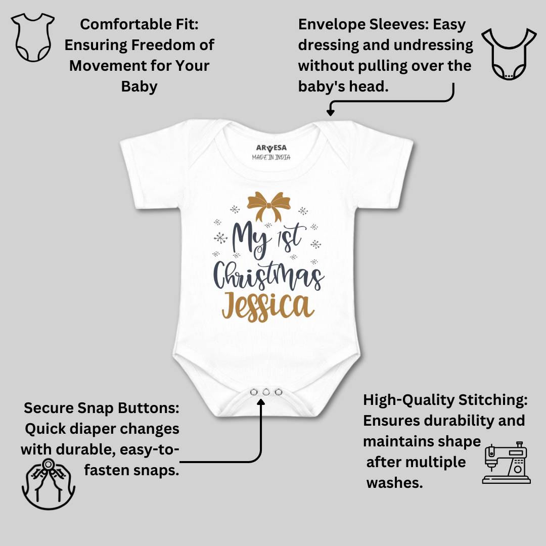 Arvesa My First Christmas  Baby Boy & Girl Dress