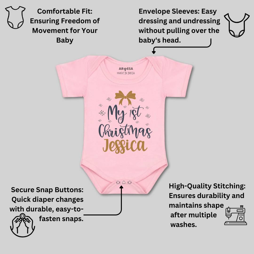 Arvesa My First Christmas  Baby Boy & Girl Dress