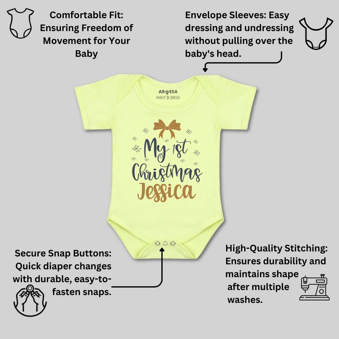 Arvesa My First Christmas  Baby Boy & Girl Dress