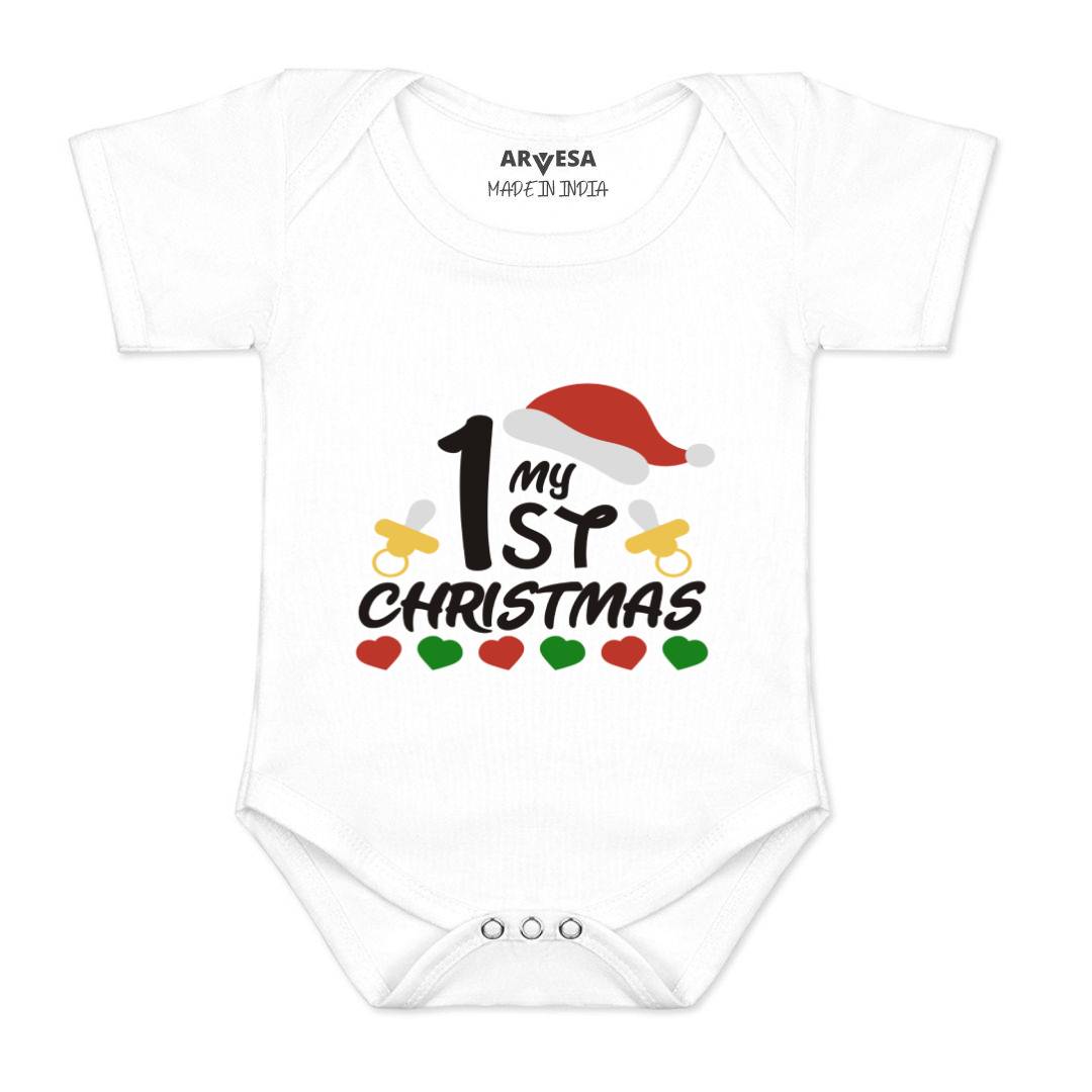 Arvesa Design-451 Christmas My First Baby Boy and Baby Girl Dress .