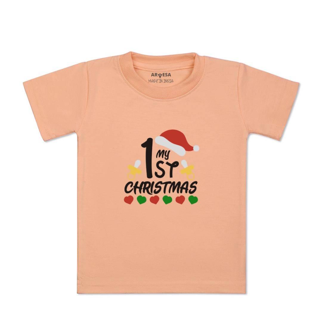 Arvesa Design-451 Christmas My First Baby Boy and Baby Girl Dress .