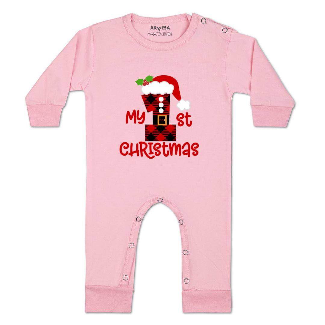 Arvesa Design-453 Christmas My First Baby Boy and Baby Girl Dress .