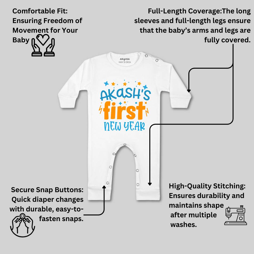 Arvesa My First New Year  Baby Boy & Girl Dress