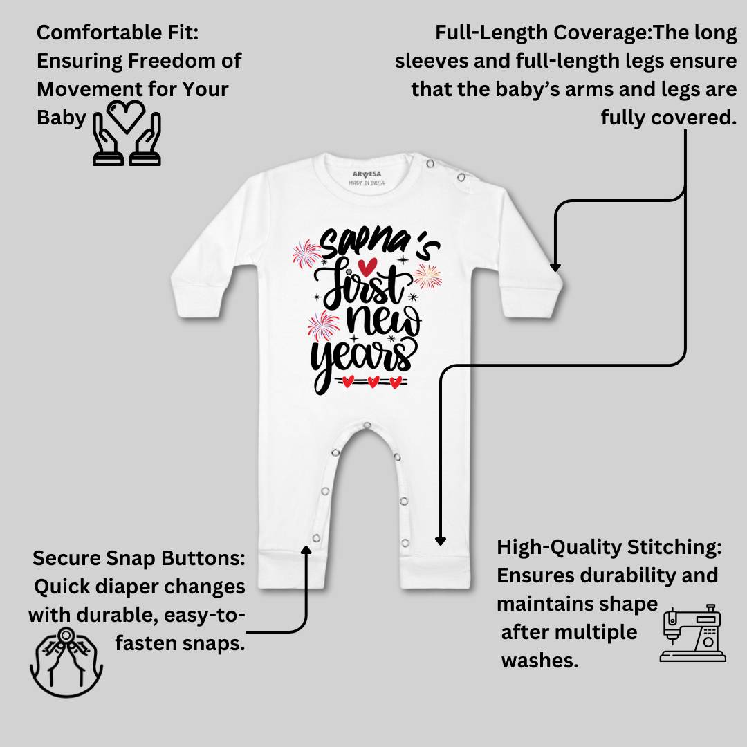 Arvesa My First New Year  Baby Boy & Girl Dress