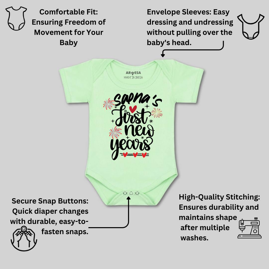 Arvesa My First New Year  Baby Boy & Girl Dress