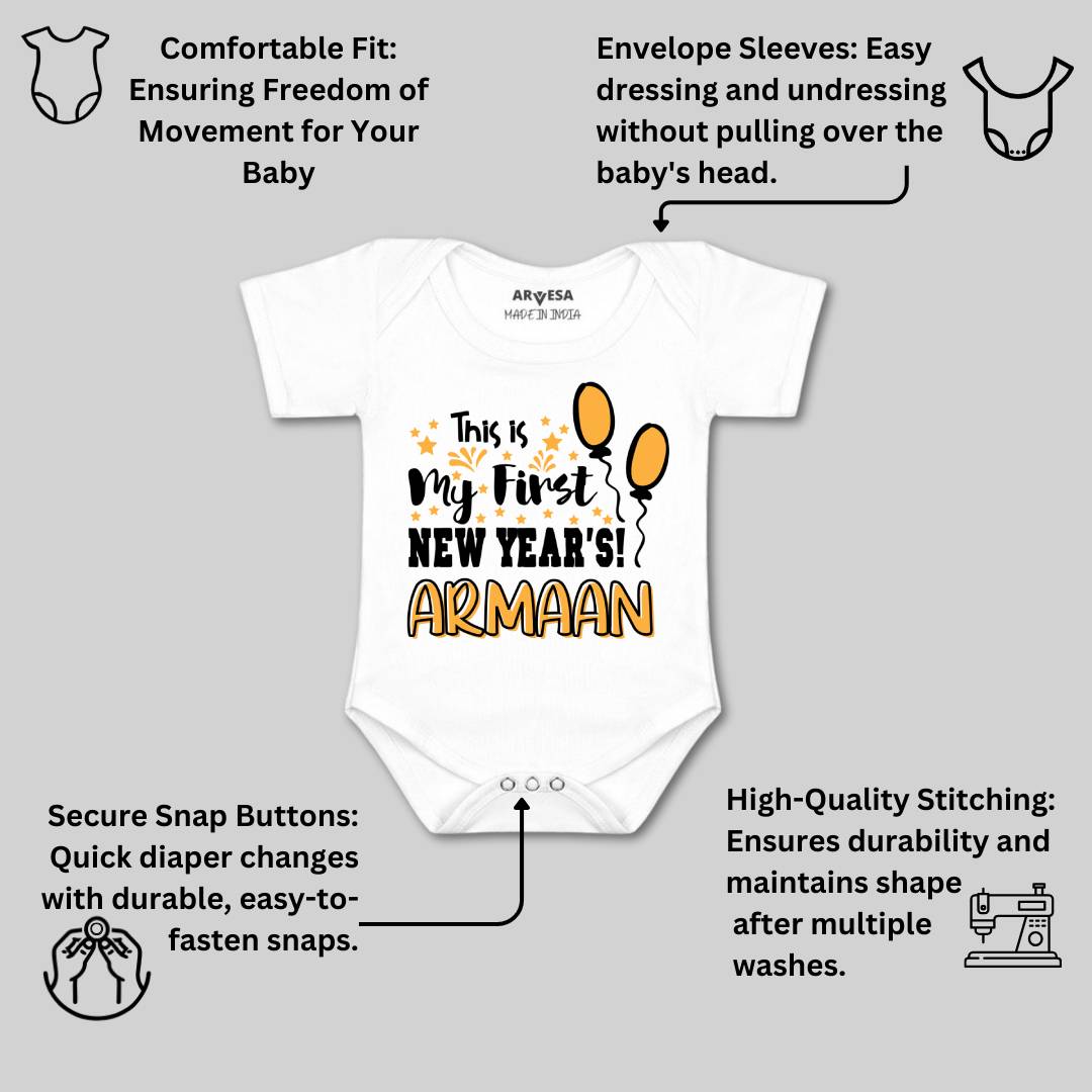 Arvesa My First New Year  Baby Boy & Girl Dress