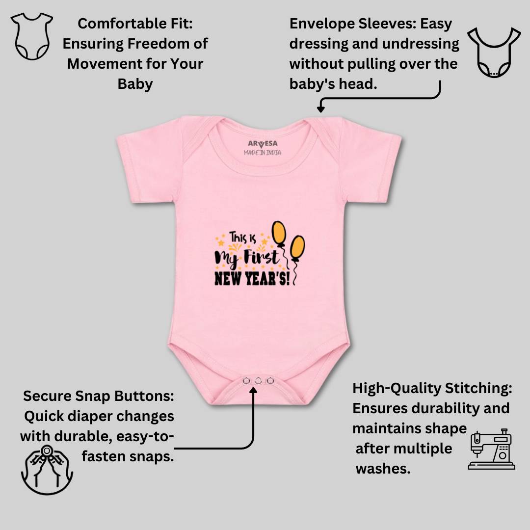 Arvesa Design-457 New Year My First Baby Boy and Baby Girl Dress .
