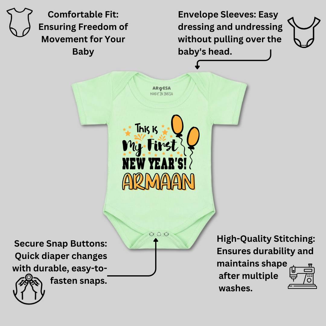 Arvesa My First New Year  Baby Boy & Girl Dress