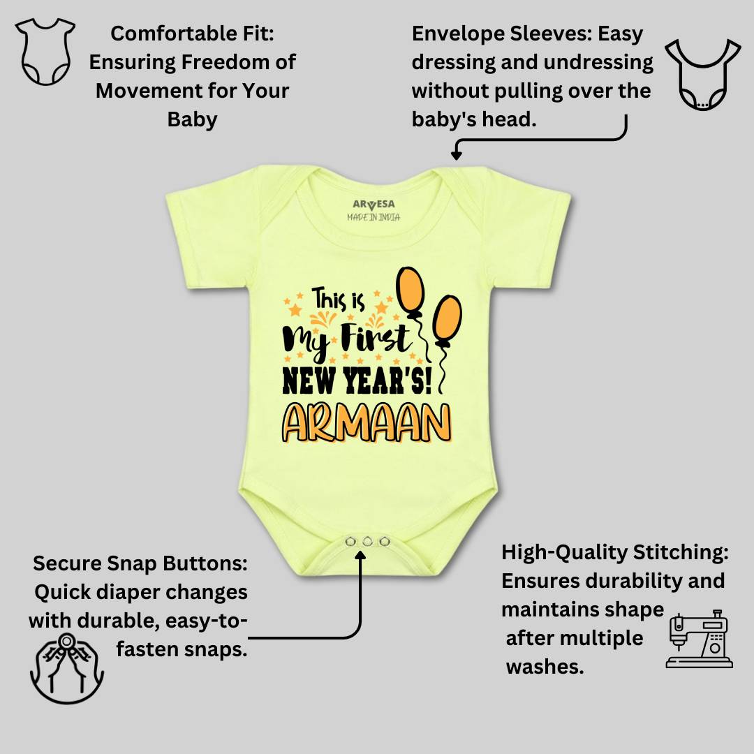 Arvesa My First New Year  Baby Boy & Girl Dress