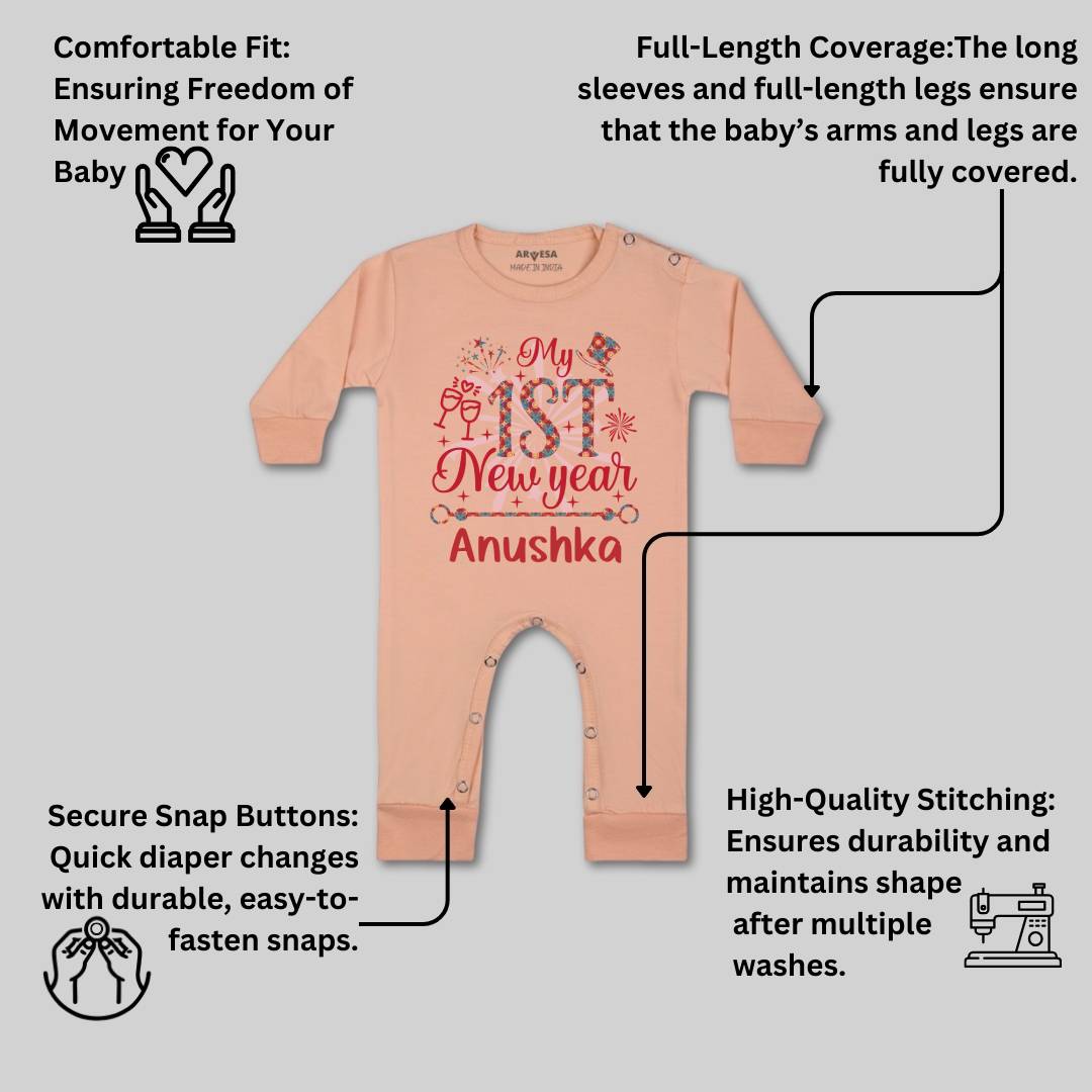 Arvesa My First New Year  Baby Boy & Girl Dress
