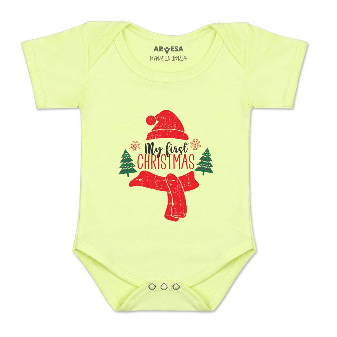 Arvesa Design-521 Christmas My First Baby Boy and Baby Girl Dress .